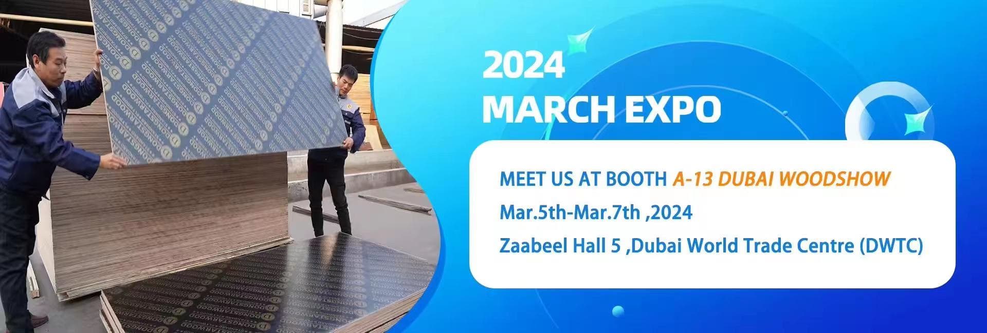 Welcome to our booth at Dubai Woodshow A-13