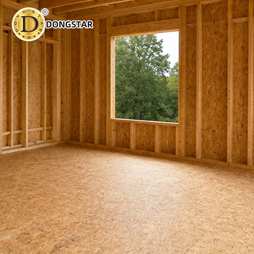 OSB flooring panels